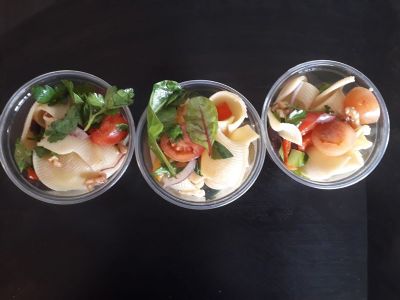 סלט פסטה אישי כוסות-12 יחדות