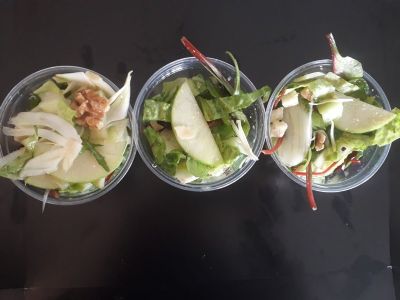 סלט רוקרפור אישי בכוסות-12 יחידות