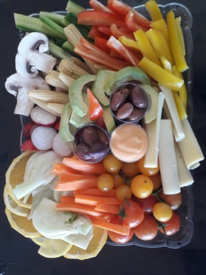 פלטה ירקות עשירה -20 איש