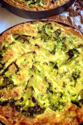 קיש ברוקולי ענק