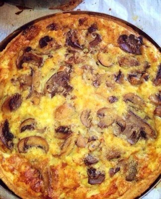 קיש פטריות ענק