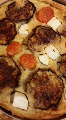 קיש אנטי פסטי וגבינת פטה